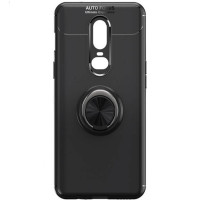 

TPU чехол Deen ColorRing под магнитный держатель для OnePlus 7