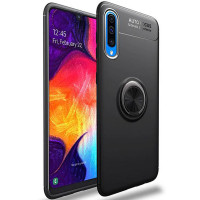 

TPU чехол Deen ColorRing под магнитный держатель для Samsung Galaxy A30s