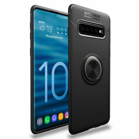 

TPU чехол Deen ColorRing под магнитный держатель для Samsung Galaxy S10+