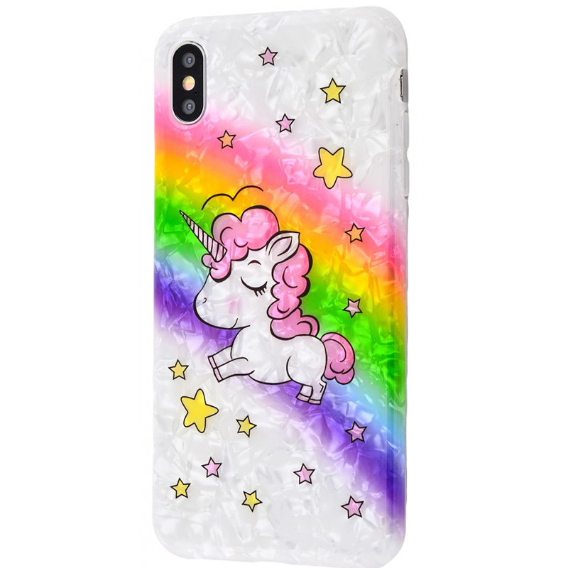 

TPU чехол Dream Unicorn для Apple iPhone XS Max (6.5") Единорог розовый (97973)