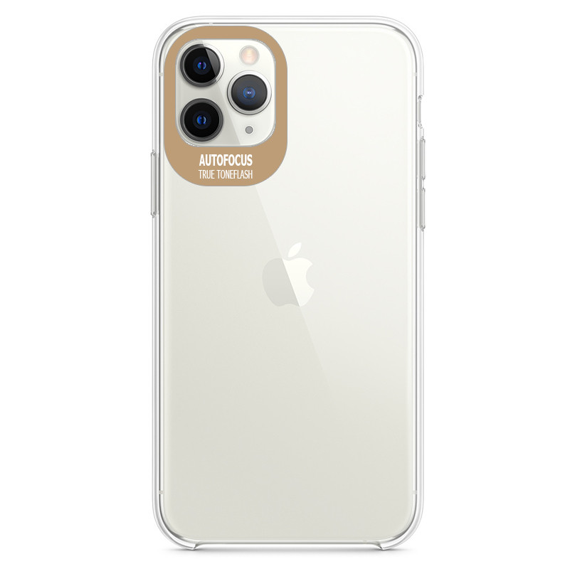 

TPU чехол Epic clear flash для Apple iPhone 11 Pro (5.8") Бесцветный / Золотой (111939)