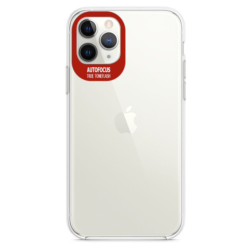 

TPU чохол Epic clear flash для Apple iPhone 11 Pro Max (6.5") (Безбарвний / червоний)