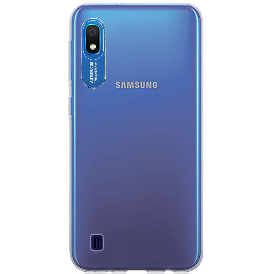 

TPU чохол Epic clear flash для Samsung Galaxy A10 (A105F) (Безбарвний / синій)