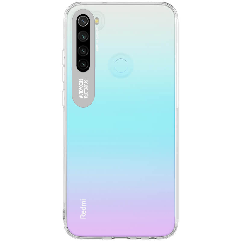 

TPU чехол Epic clear flash для Xiaomi Redmi Note 8 Бесцветный / Серебряный (116211)