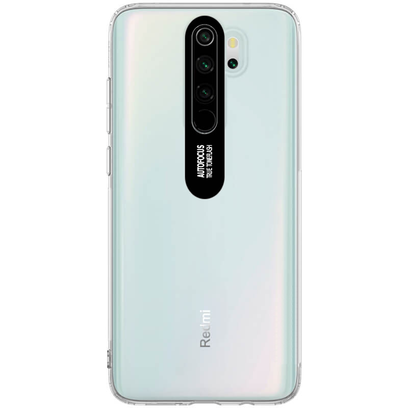 

TPU чехол Epic clear flash для Xiaomi Redmi Note 8 Pro Бесцветный / Черный (116219)