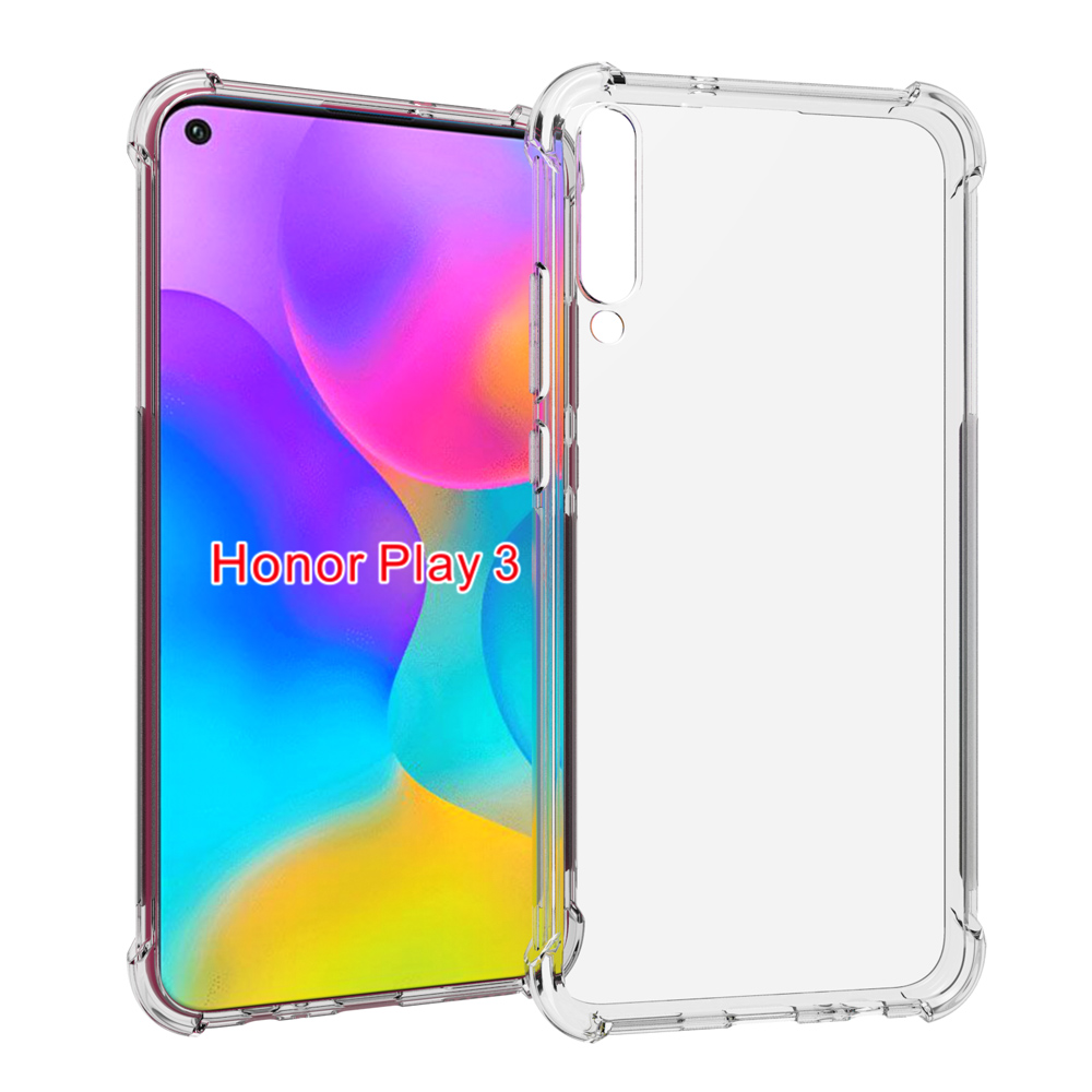 

TPU чехол Epic Ease с усиленными углами для Huawei Honor Play 3 Бесцветный (прозрачный) (114473)