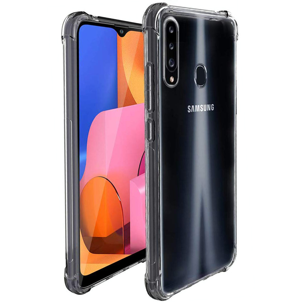 

TPU чехол Epic Ease с усиленными углами для Samsung Galaxy A20s Бесцветный (прозрачный) (114467)