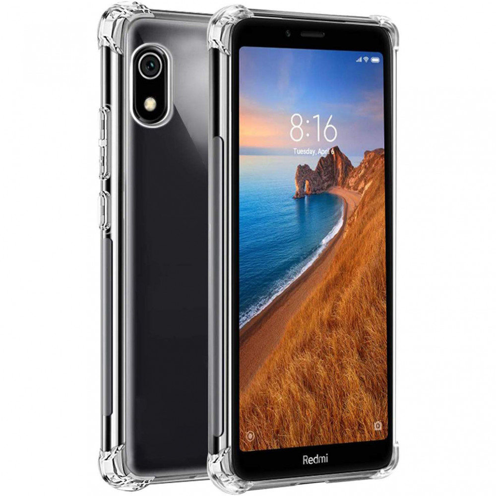 

TPU чехол Epic Ease с усиленными углами для Xiaomi Redmi 7A Бесцветный (прозрачный) (112073)