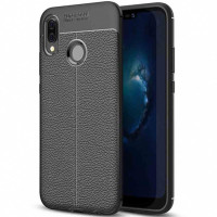 

TPU чехол фактурный (с имитацией кожи) для Huawei Honor Play