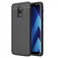 

TPU чехол фактурный (с имитацией кожи) для Samsung Galaxy J8 (2018)