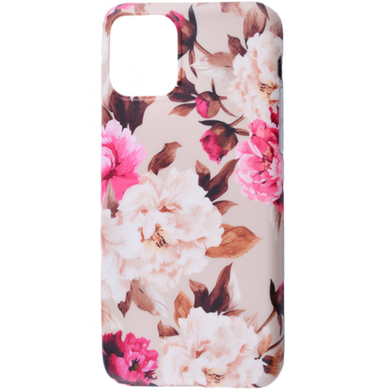 

TPU чехол Flowers Series для Apple iPhone 11 Pro (5.8") Пионы / Бежевый фон (113930)