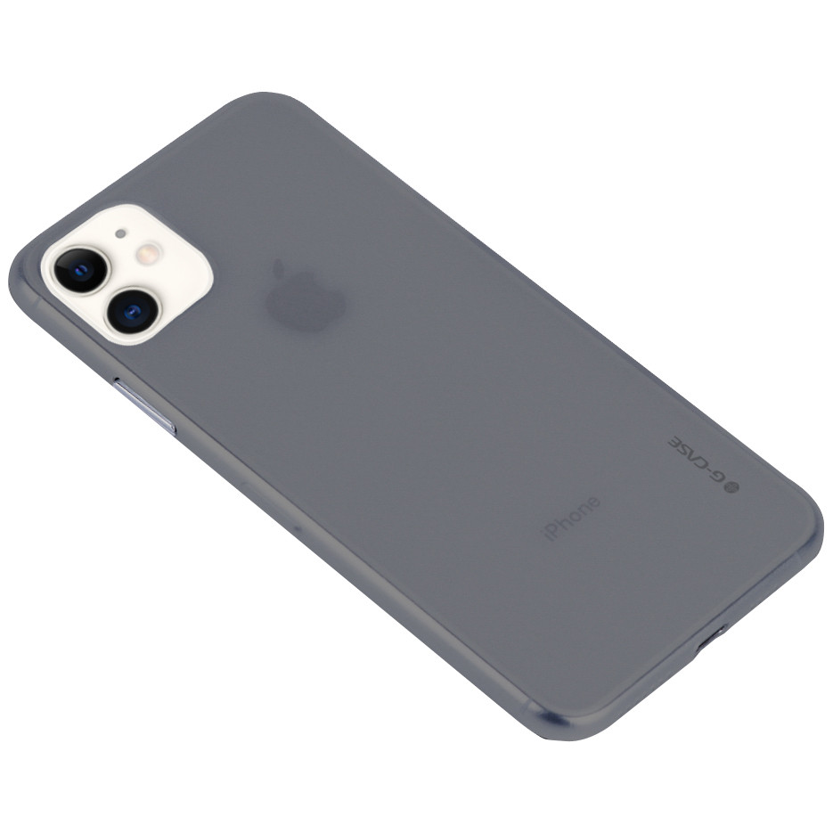 

TPU чехол G-Case Colourful series для Apple iPhone 11 (6.1") Бесцветный / Черный (117095)