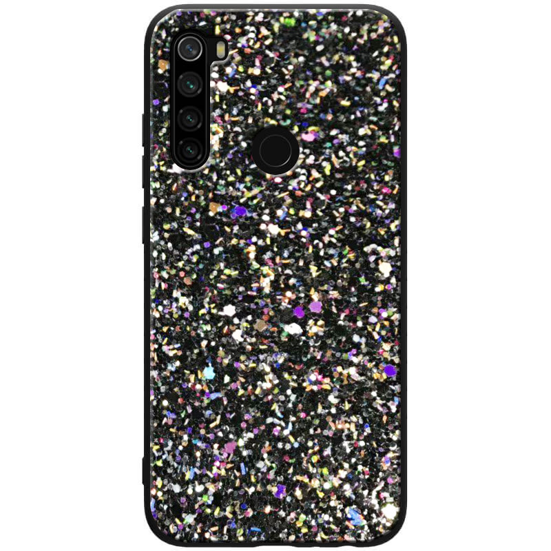 

TPU чехол Glitter Crystal для Xiaomi Redmi Note 8 Черный (119199)