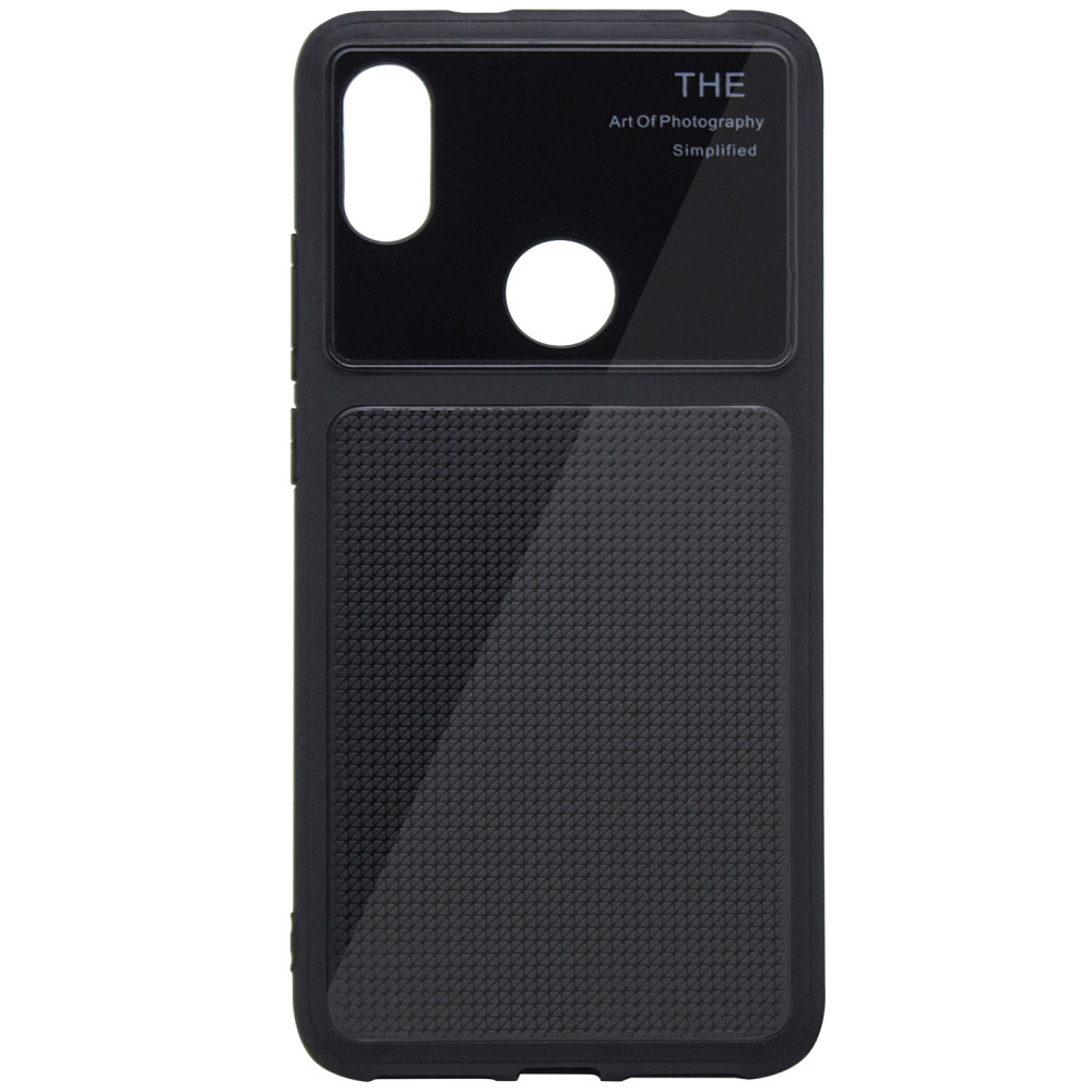 

TPU чехол Glossy Half для Xiaomi Redmi S2 Черный (87530)