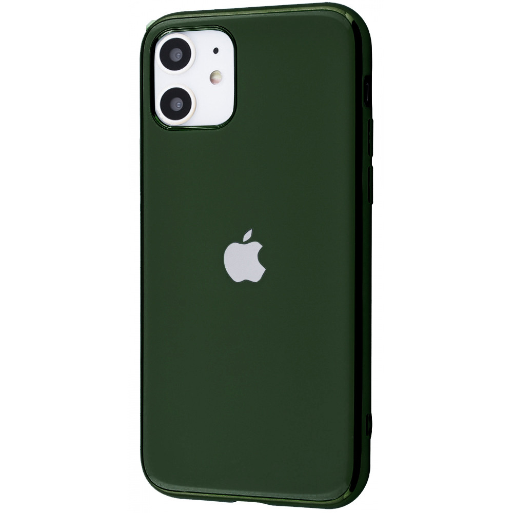 

TPU чехол GLOSSY LOGO для Apple iPhone 11 (6.1") Зеленый / Pine green (114246)