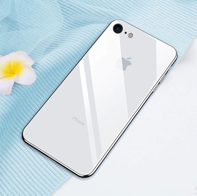 

TPU чехол GLOSSY LOGO для Apple iPhone 7 / 8 (4.7") Белый (105603)