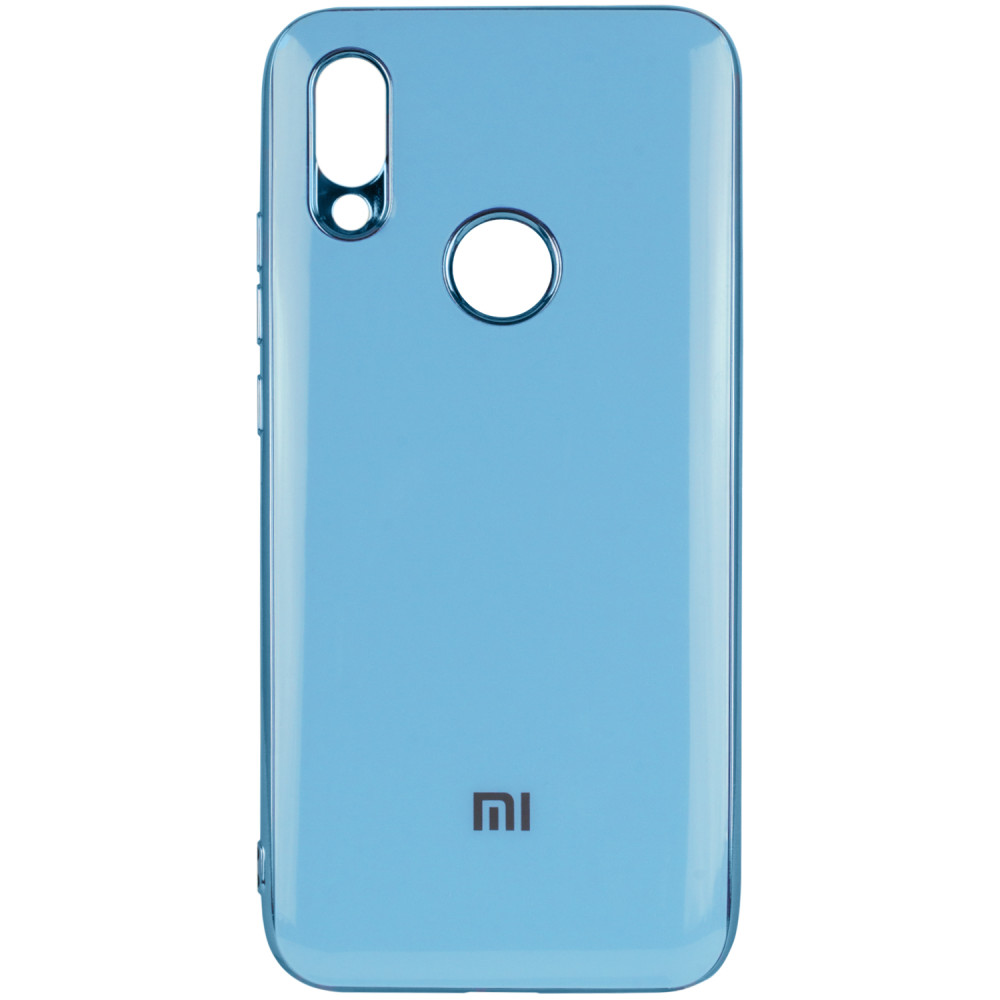 

TPU чехол GLOSSY LOGO для Xiaomi Redmi 7 Голубой (105657)