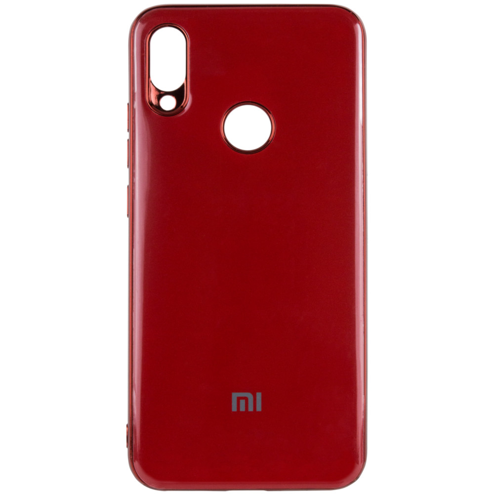 

TPU чехол GLOSSY LOGO для Xiaomi Redmi 7 Красный (105661)