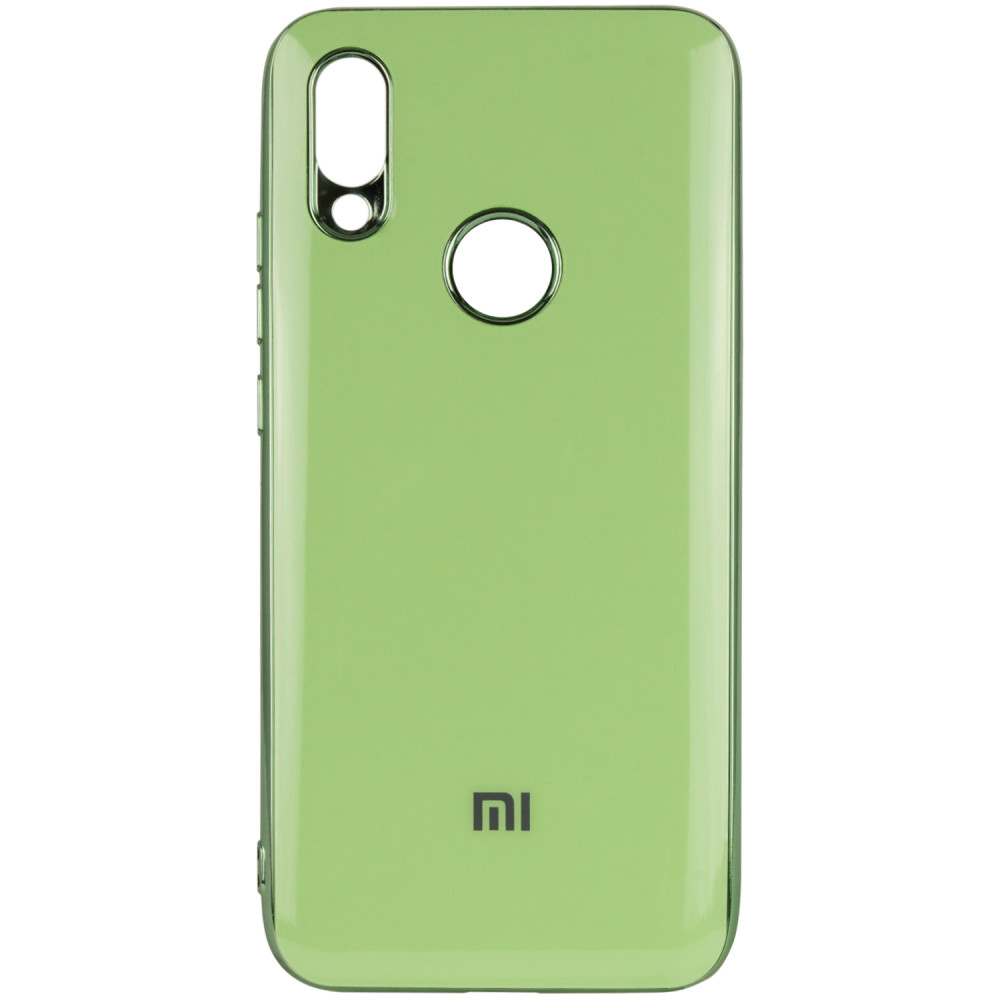

TPU чехол GLOSSY LOGO для Xiaomi Redmi 7 Салатовый (105663)