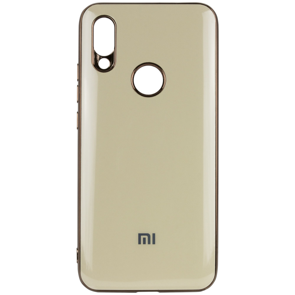 

TPU чехол GLOSSY LOGO для Xiaomi Redmi Note 7 / Note 7 Pro / Note 7s Золотой (105692)