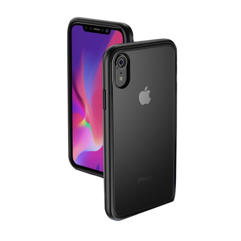 

TPU чехол iPaky Bright Series для Apple iPhone XR (6.1") Черный (95614)