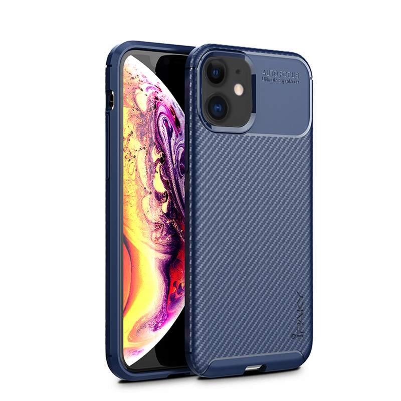 

TPU чехол iPaky Kaisy Series для Apple iPhone 11 (6.1") Синий (112890)