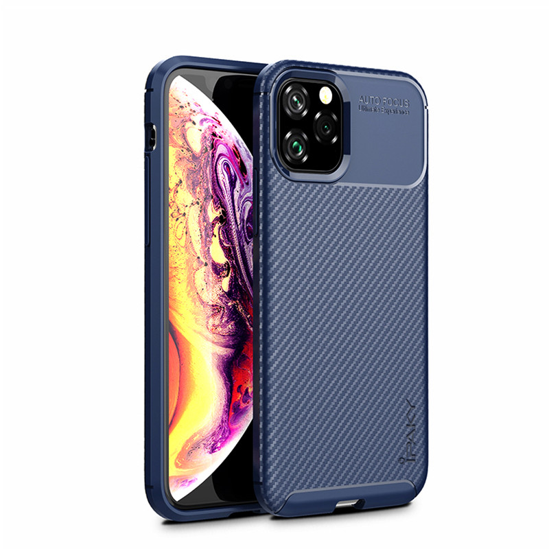 

TPU чехол iPaky Kaisy Series для Apple iPhone 11 Pro (5.8") Синий (112894)