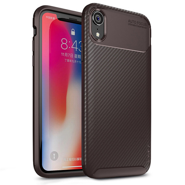 

TPU чехол iPaky Kaisy Series для Apple iPhone XR (6.1") Коричневый (89873)