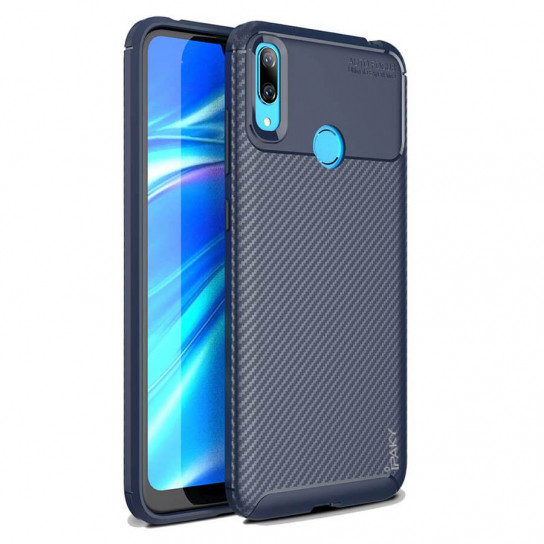 

TPU чехол iPaky Kaisy Series для Huawei Y7 Prime (2019) Синий (99072)