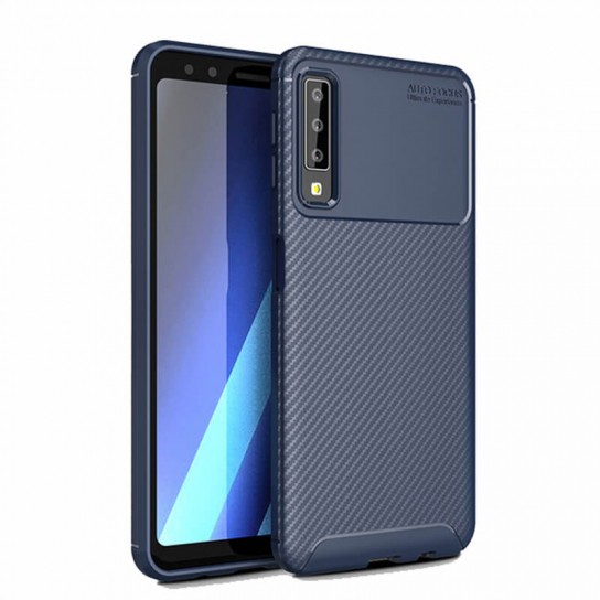 

TPU чехол iPaky Kaisy Series для Samsung A750 Galaxy A7 (2018) Синий (95623)
