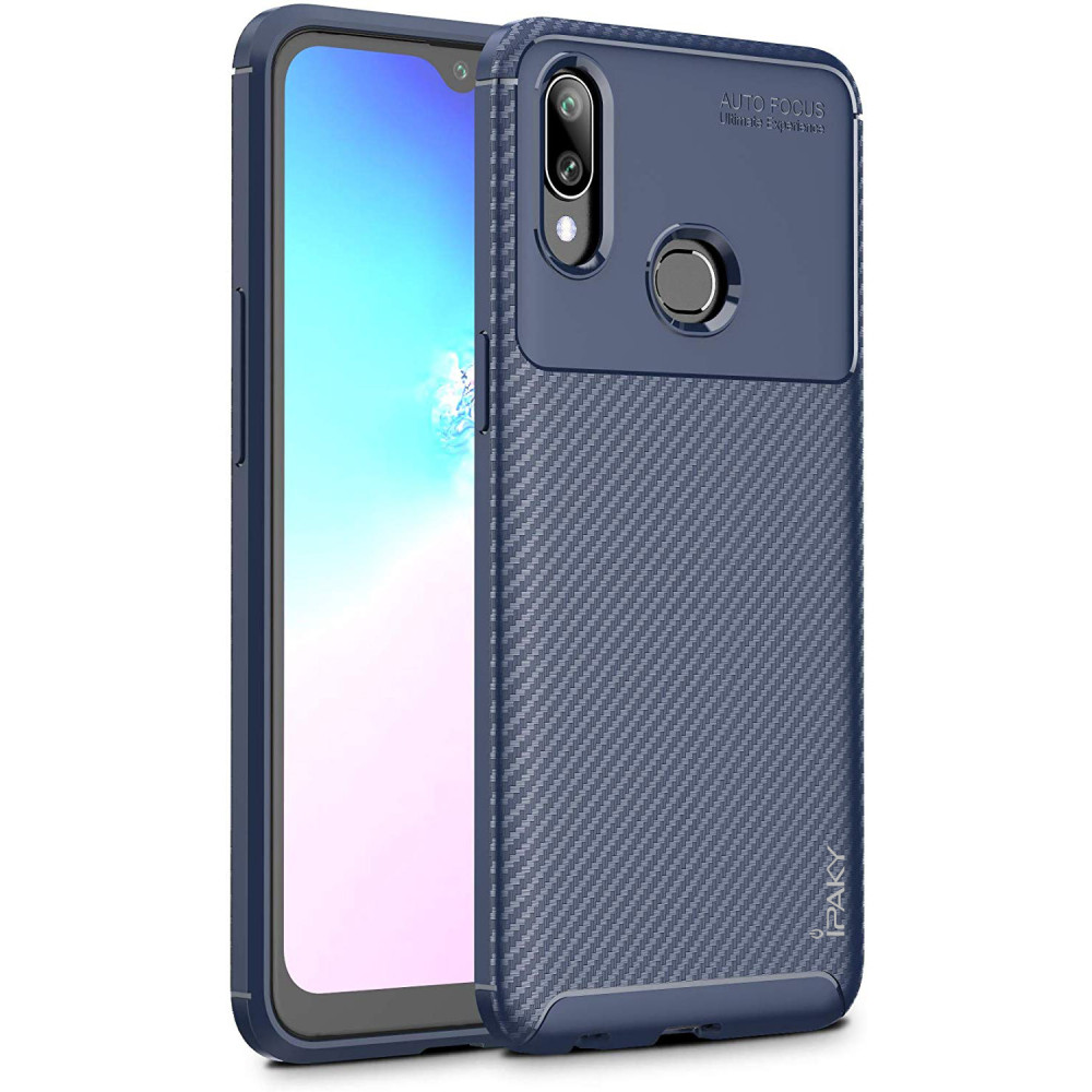 

TPU чехол iPaky Kaisy Series для Samsung Galaxy A10s Синий (111831)