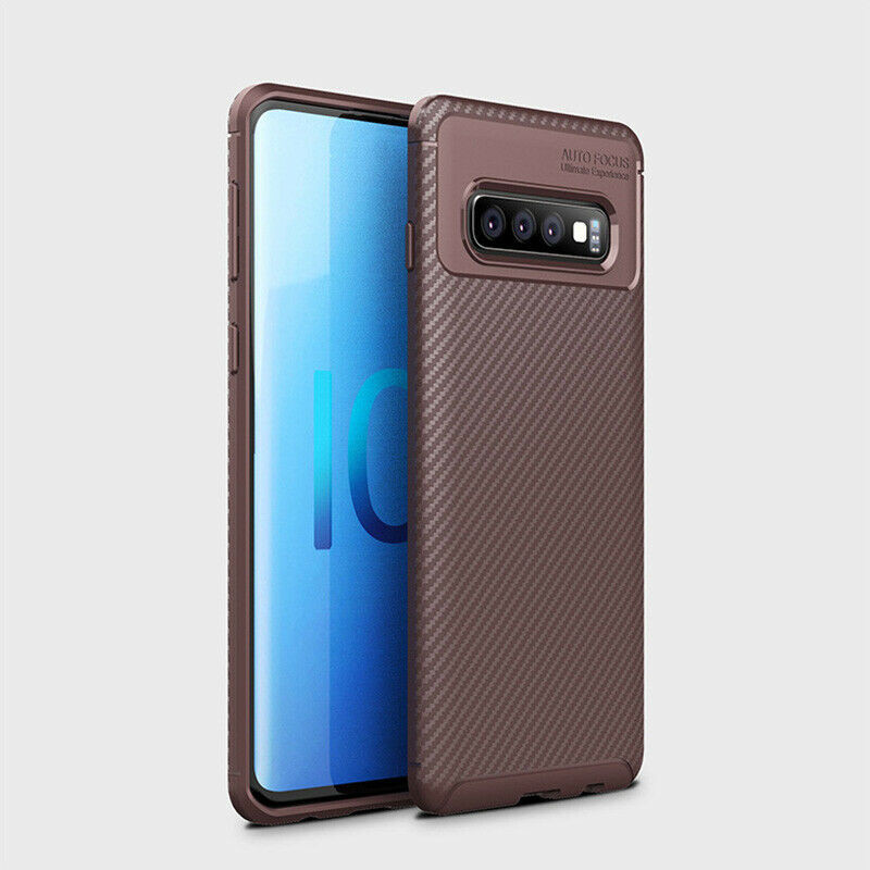 

TPU чехол iPaky Kaisy Series для Samsung Galaxy S10 Коричневый (98954)