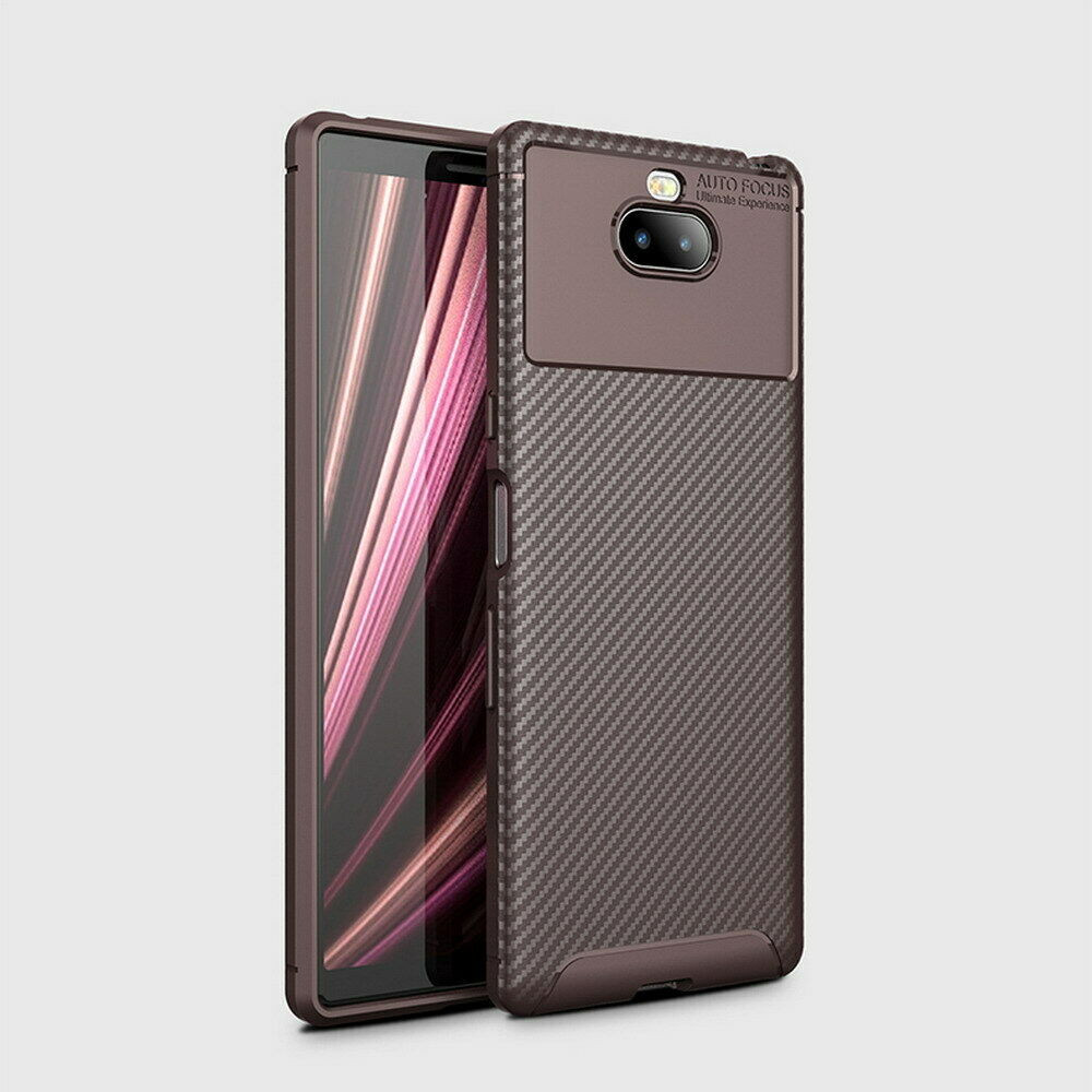 

TPU чехол iPaky Kaisy Series для Sony Xperia 10 Коричневый (99087)