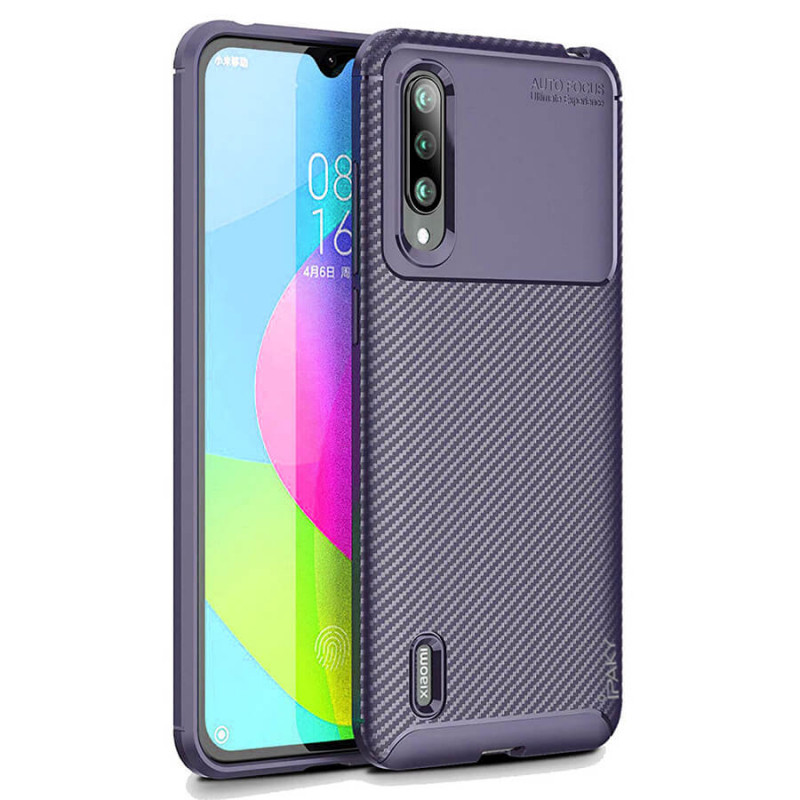 

TPU чехол iPaky Kaisy Series для Xiaomi Mi 9 Lite Синий (108769)