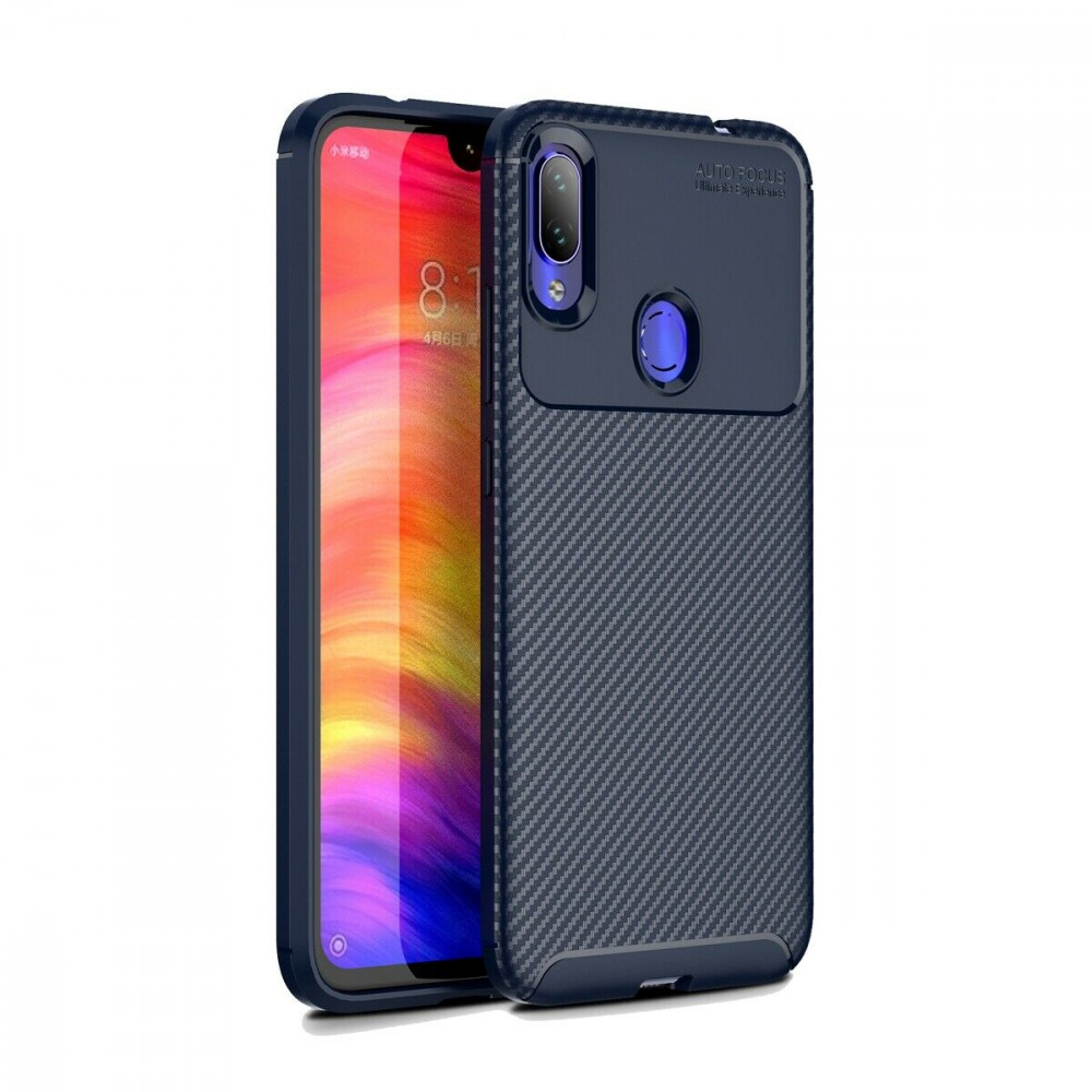 

TPU чехол iPaky Kaisy Series для Xiaomi Redmi Note 7 Pro Синий (99138)