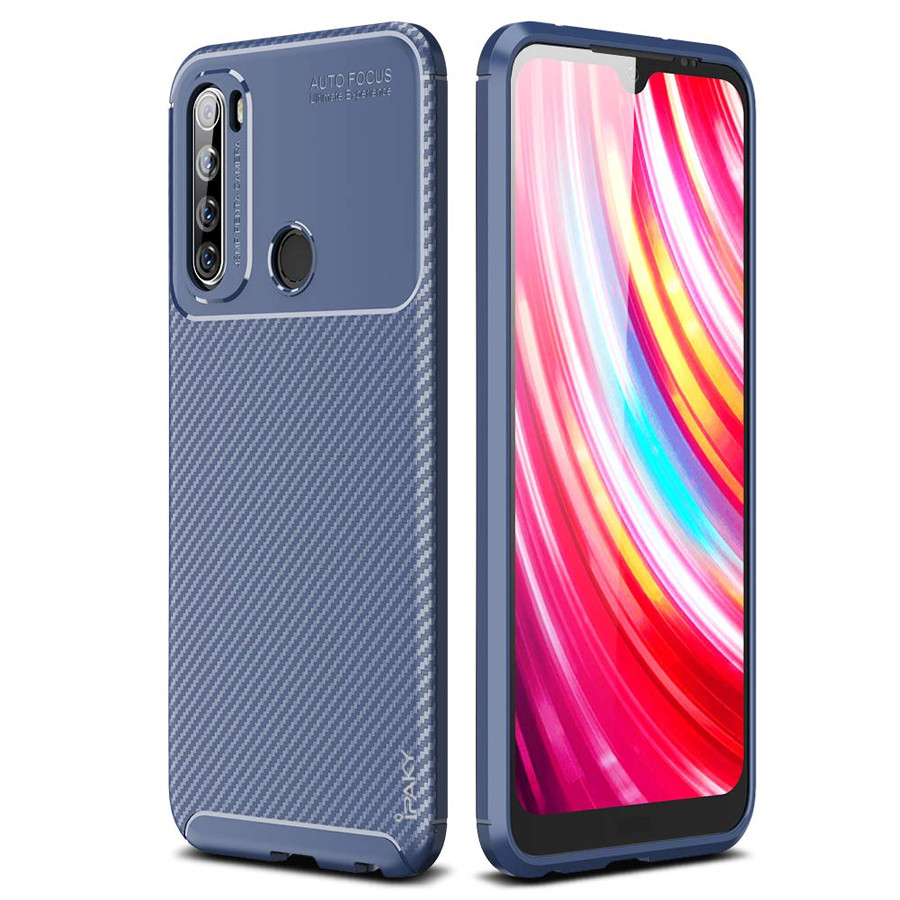 

TPU чехол iPaky Kaisy Series для Xiaomi Redmi Note 8T Синий (120529)