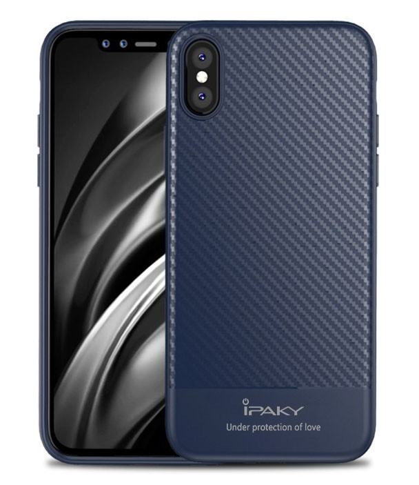

TPU чехол iPaky Musy Series для Apple iPhone XS Max (6.5") Синий (88948)