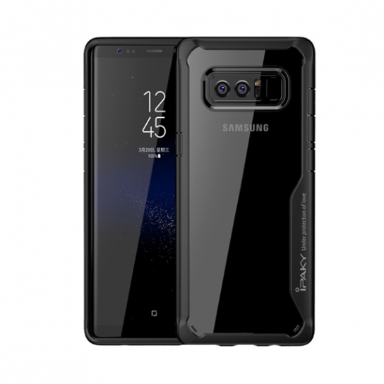 

TPU+PC чехол iPaky Luckcool Series для Samsung Galaxy Note 8 Черный (66712)