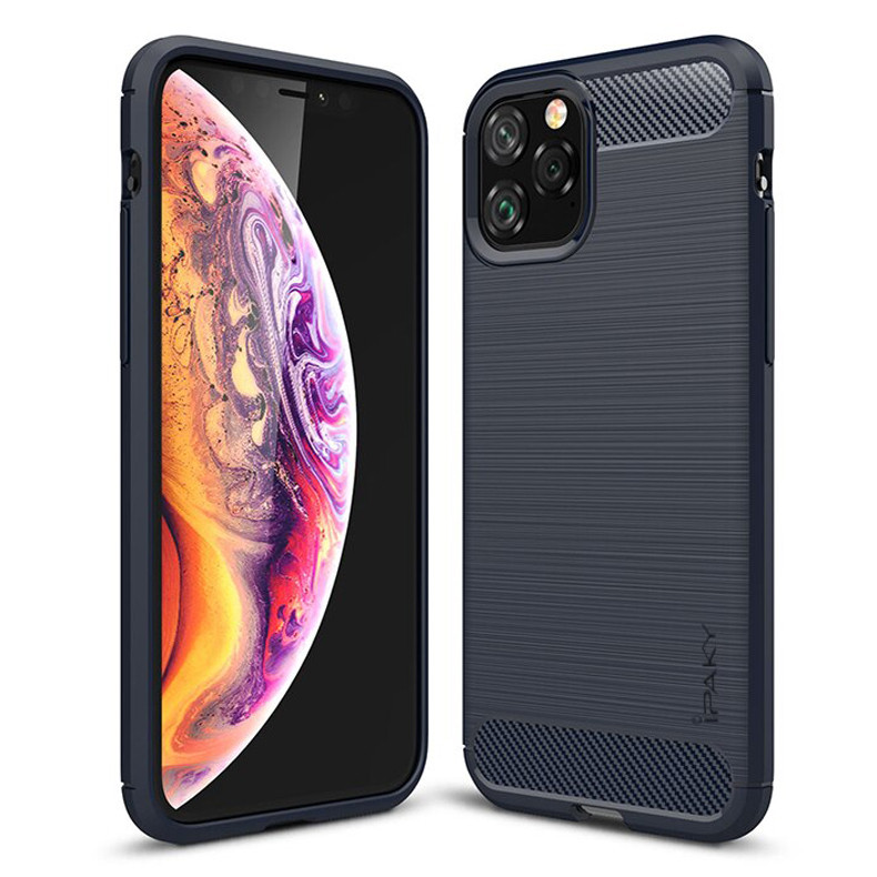 

TPU чехол iPaky Slim Series для Apple iPhone 11 Pro Max (6.5") Синий (112913)