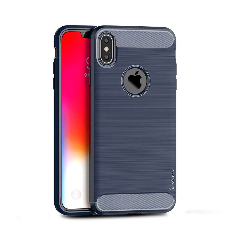 

TPU чехол iPaky Slim Series для Apple iPhone XS Max (6.5") Синий (94252)