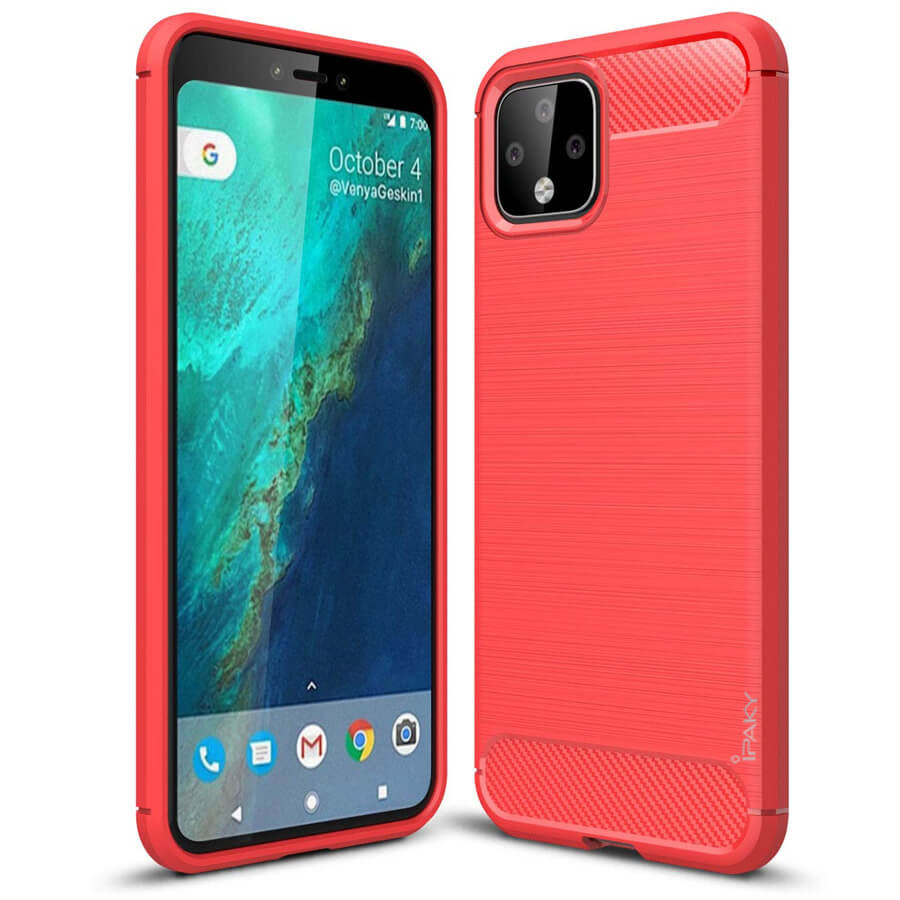 

TPU чехол iPaky Slim Series для Google Pixel 4 XL Красный (120496)
