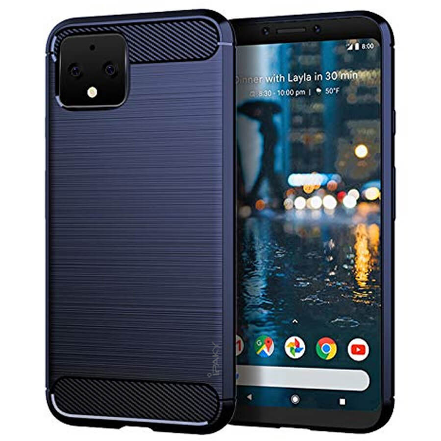 

TPU чехол iPaky Slim Series для Google Pixel 4 Синий (120493)