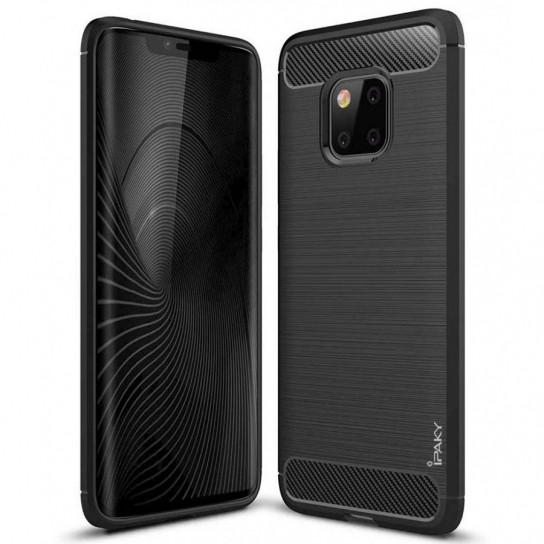 

TPU чехол iPaky Slim Series для Huawei Mate 20 Pro Черный (89843)