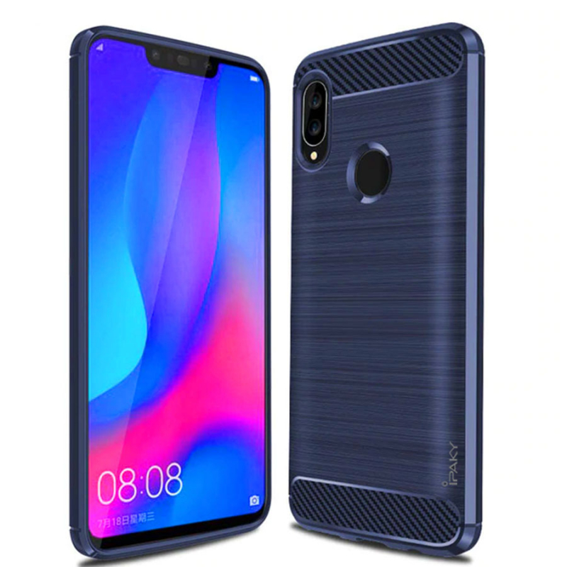 

TPU чехол iPaky Slim Series для Huawei P Smart (2019) Синий (95634)