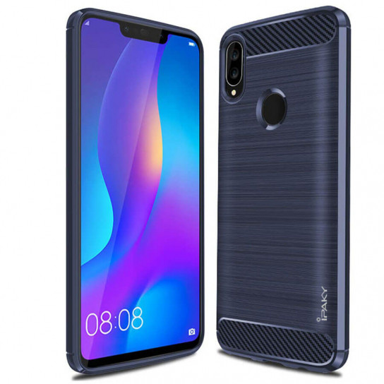 

TPU чехол iPaky Slim Series для Huawei P Smart+ (nova 3i) Синий (87056)