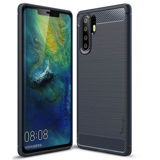 

TPU чехол iPaky Slim Series для Huawei P30 Pro Синий (96330)