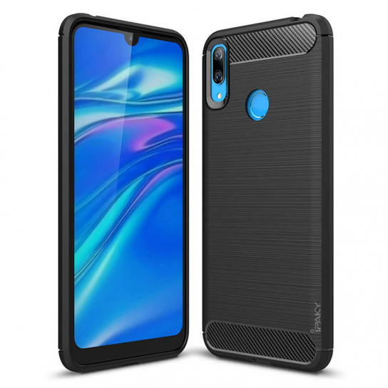 

TPU чехол iPaky Slim Series для Huawei Y7 Prime (2019) Черный (99101)