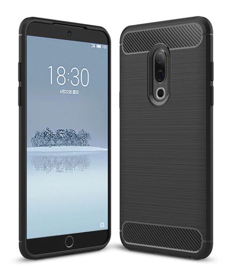 

TPU чехол iPaky Slim Series для Meizu 16 Plus Черный (88965)