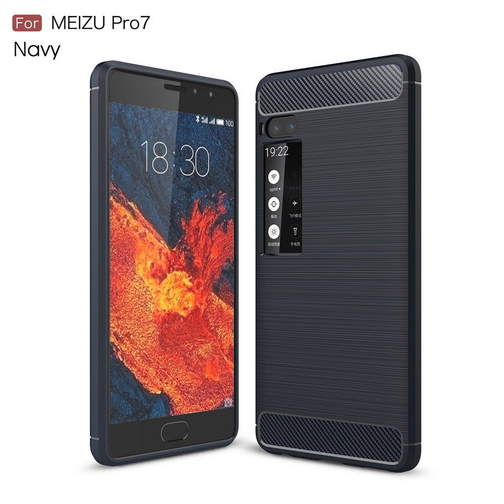 

TPU чехол iPaky Slim Series для Meizu Pro 7 Синий (74313)
