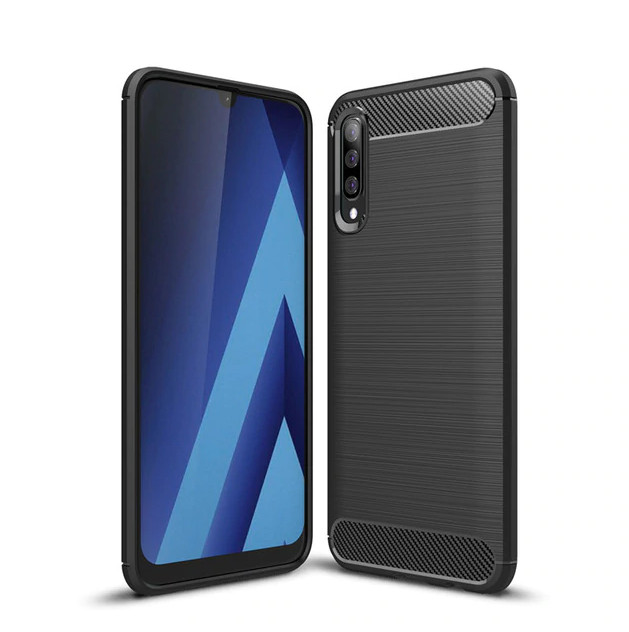 

TPU чохол iPaky Slim Series для Samsung Galaxy A50s (Чорний)